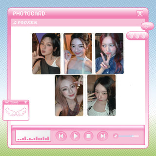 ITZY x TWINZY POP-UP STORE ON AIR OFFICIAL MERCH PHOTOCARD