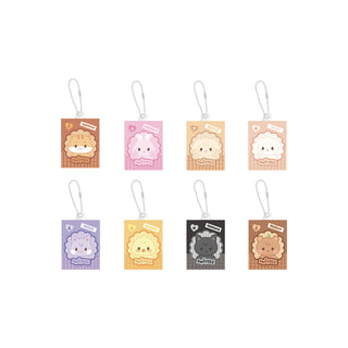 ATEEZ - RANDOM MINIATURE KEYRING [ANITEEZ IN DEJA VU Official MD]