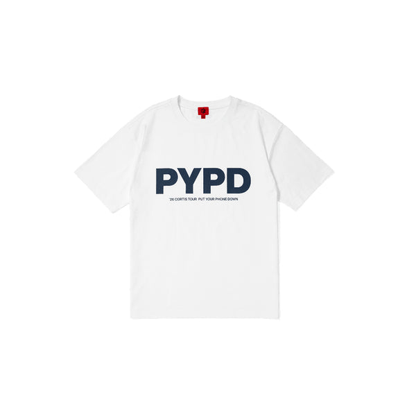 CORTIS PYPD T-Shirt White | Official 2026 PUT YOUR PHONE DOWN
