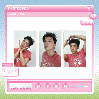 2025 Jang Wooyoung Concert <half half>  OFFICIAL MERCH PHOTOCARD