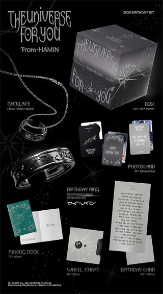 PLAVE HAMIN - 2026 Birthday Kit [The Universe For You From YEJUN]