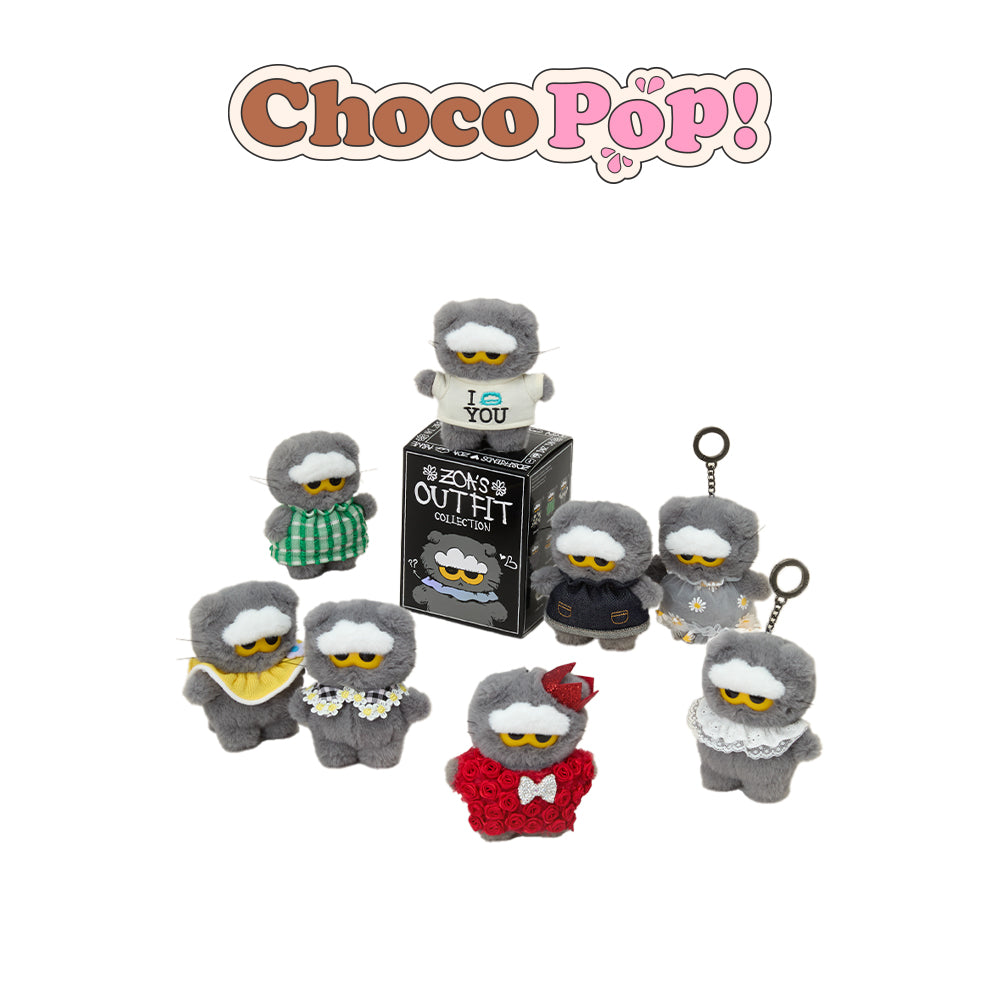 ZO&FRIENDS - RANDOM PLUSH KEYRING (ZO&FRIENDS LUCKY SHOP POP-UP MD