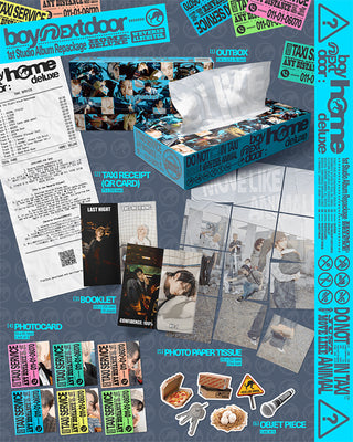 BOYNEXTDOOR - 1st Studio Album Repackage [ HOME: DELUXE ] (Weverse Albums ver.)