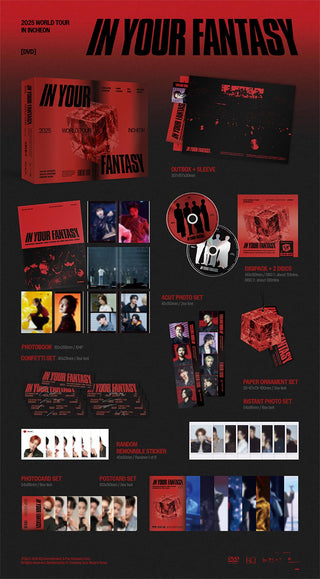 ATEEZ - 2025 WORLD TOUR [IN YOUR FANTASY] INCHEON DVD