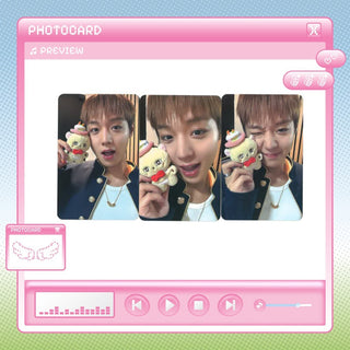 PARK JI HOON - SOSIM-I'S NEW FRIENDS POP-UP OFFICIAL MERCH PHOTOCARD RANDOM