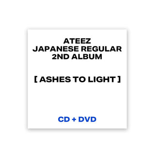 ATEEZ ALBUM ATEEZ - JAPAN 2nd Full Album Ashes to Light (CD + DVD)