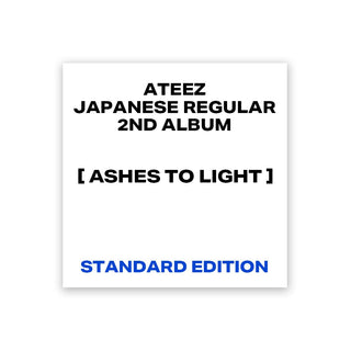 ATEEZ ALBUM ATEEZ - JAPAN 2nd Full Album Ashes to Light (Flash Price Edition)