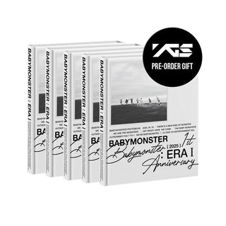 BABYMONSTER PHOTOBOOK 5PB + 5_YG POB BABYMONSTER - ERA l BABYMONSTER 1st Anniversary Photobook
