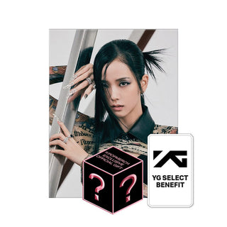 BLACKPINK ALBUM JISOO VER. [YG SELECT & KPOP MERCH Exclusive Benefit] BLACKPINK - BORN PINK 2nd ALBUM (DIGIPACK ver.)