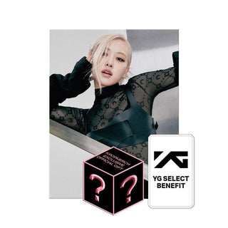 BLACKPINK ALBUM ROSE VER. [YG SELECT & KPOP MERCH Exclusive Benefit] BLACKPINK - BORN PINK 2nd ALBUM (DIGIPACK ver.)