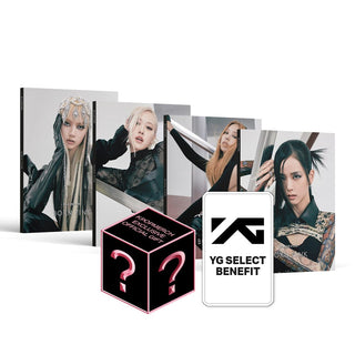 BLACKPINK ALBUM Set (All 4 versions) [YG SELECT & KPOP MERCH Exclusive Benefit] BLACKPINK - BORN PINK 2nd ALBUM (DIGIPACK ver.)
