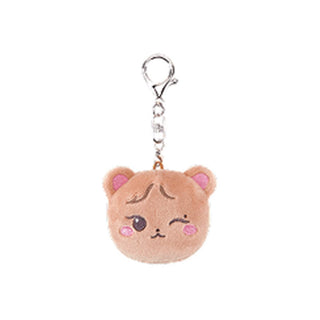 BLACKPINK MD / GOODS GOMDEUKI BLACKPINK - [DEADLINETOUR] BLACKPINK CHARACTER PLUSH FACE KEYRING + CASE
