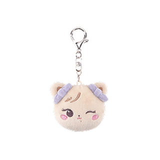 BLACKPINK MD / GOODS ROSIE BLACKPINK - [DEADLINETOUR] BLACKPINK CHARACTER PLUSH FACE KEYRING + CASE
