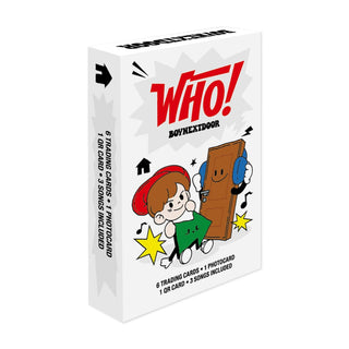 BTS ALBUM BOYNEXTDOOR - WHO! 1st Single Album (Weverse Albums ver.)