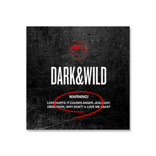 BTS ALBUM BTS - DARK&WILD (1st Album)