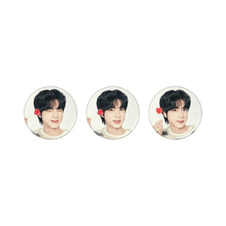 BTS MD / GOODS BTS JIN - Can Badge Set (Photo Ver.)