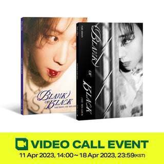 CSR ALBUM [Video Call Event] PARK JIHOON - Blank or Black 7th Mini Album