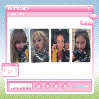 BLACKPINK JUMP OFFICIAL MD PHOTOCARD_SET