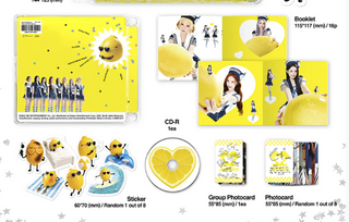 Hearts2Hearts - 2nd Mini Album [LEMON TANG] (JEWEL CASE VER.)