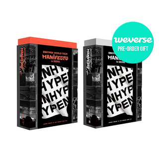 ENHYPEN DVD / BLU-RAY WEVERSE POB ENHYPEN - WORLD TOUR MANIFESTO in SEOUL DIGITAL CODE + DVD SET