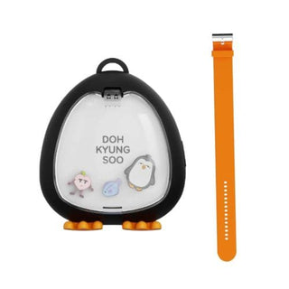 EXO MD / GOODS [ BUNDLE ] EXO DOH KYUNG SOO - OFFICIAL LIGHT STRAP KEYRING + OFFICIAL STRAP (ORANGE)