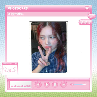 ITZY x TWINZY POP-UP STORE ON AIR OFFICIAL MERCH PHOTOCARD
