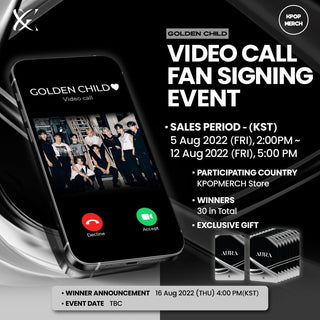 Golden Child ALBUM [VIDEO CALL EVENT] Golden Child - AURA 6th Mini Album