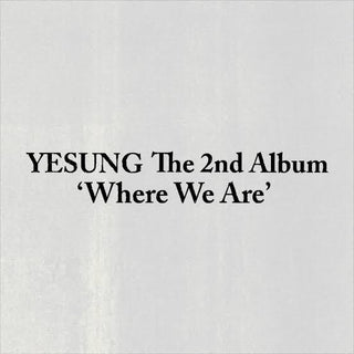 SUPER JUNIOR YESUNG – 2nd Album Where We Are (LP Ver.)