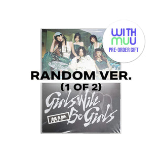 ITZY ALBUM 1Random + Withmuu POB ITZY - Girls Will Be Girls (Cassette Tape Ver.)