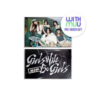 ITZY ALBUM Set + Withmuu POB ITZY - Girls Will Be Girls (Cassette Tape Ver.)