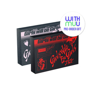 ITZY ALBUM Set + Withmuu POB ITZY - Girls Will Be Girls (PLATFORM ALBUM_POCAALBUM)