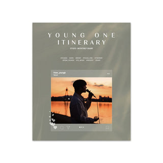 ITZY ALBUM Young K - YOUNG ONE ITINERARY STOP 3 : MONTHLY DIARY