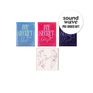 IVE ALBUM SOUNDWAVE Gift / SET (SHH+GASP+PSST+LOVED IVE) IVE - The 4th EP IVE SECRET