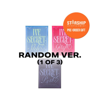 IVE ALBUM STARSHIP Gift / 1Random IVE - The 4th EP IVE SECRET