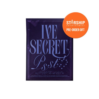 IVE ALBUM STARSHIP Gift / Psst! IVE - The 4th EP IVE SECRET