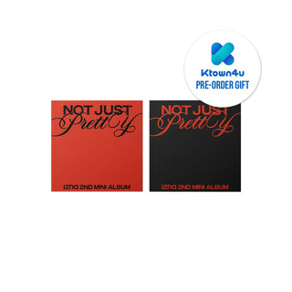 IZNA ALBUM KTOWN4U POB / 1Random IZNA  - 2nd Mini Album Not Just Pretty (PHOTOBOOK Ver.)
