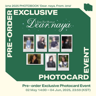 IZNA PHOTOBOOK IZNA - 2025 PHOTOBOOK 'Dear. naya, From. izna'