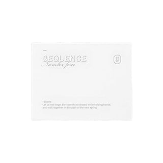 KIM JAE JOONG ALBUM White ver. KIM JAE JOON - SEQUENCE #4 (Platform Album)