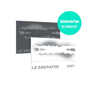 LE SSERAFIM ALBUM LE SSERAFIM - HOT (Weverse Albums ver.)