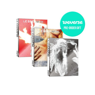 LE SSERAFIM ALBUM SET + Weverse POB LE SSERAFIM - HOT
