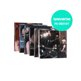 LE SSERAFIM ALBUM SET + Weverse POB LE SSERAFIM - HOT (COMPACT ver.)