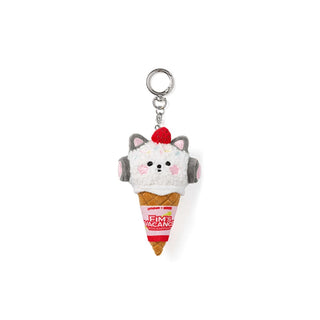 LE SSERAFIM MD / GOODS LE SSERAFIM - [ FIM'S CLUB X EARP EARP ] PLUSH KEYRING (ICE CREAM ver.)