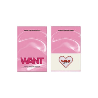 Mamamoo ALBUM SOLAR - WANT (POCAALBUM Ver.)
