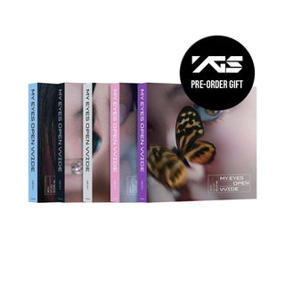 MEOVV ALBUM SET + YG POB MEOVV - MY EYES OPEN VVIDE (MEOVV ver.)
