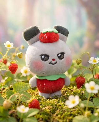 ATEEZ MIGHTEEZ - SEONGHWA TTEONGYO Fruit Plush Keyring [Berry Breezy Fairy]