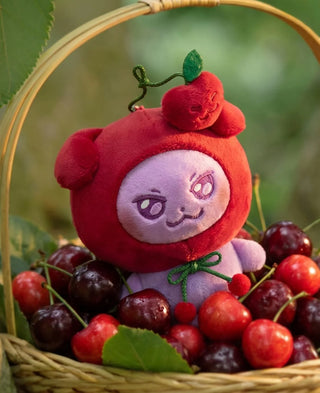 ATEEZ MIGHTEEZ - SAN SANIYO Fruit Plush Keyring [Berry Breezy Fairy MD]