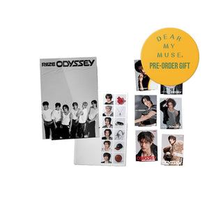 RIIZE ALBUM SET + DMM POB RIIZE - ODYSSEY (PHOTOBOOK Ver.)