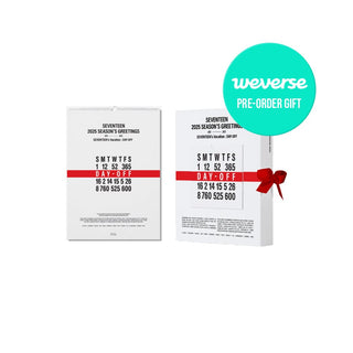 SEVENTEEN MD / GOODS (W)SEASON GREETINGS + WALL CALLENDER SEVENTEEN - 2025 Season's Greetings