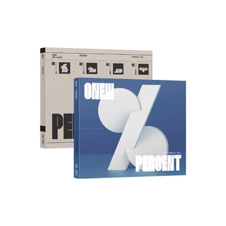 SHINee ALBUM SET SHINEE ONEW - 2nd Album PERCENT (Digipack Ver.)