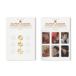 SUPER JUNIOR ALBUM SNOW Ver. SUPER JUNIOR - THE ROAD : Celebration The 11th Album Vol. 2